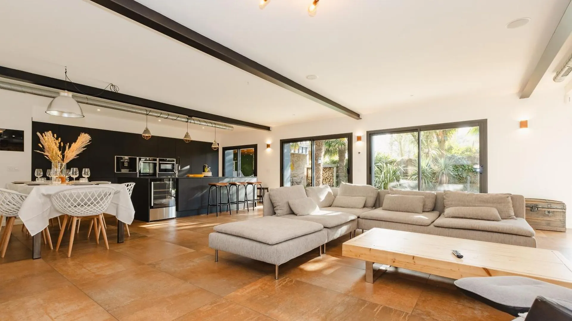 Le Loft Black Wood - Piscine Prive Et Grande Terrasse A 20 Min De Rennes Pace